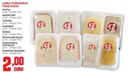 Pam Pam Fontal, asiago dop, latteria, maasdam, gouda offerta