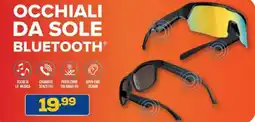 Euronics Bruno Cellularline occhiali da sole bluetooth offerta