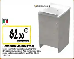 Tecnomat Lavatoio manhattan offerta