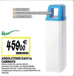 Tecnomat Addolcitore easy15 cabinato offerta
