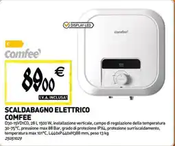 Tecnomat Scaldabagno elettrico comfee offerta