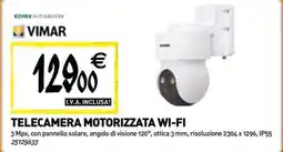 Tecnomat Vimar telecamera motorizzata wi-fi offerta