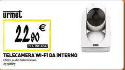 Tecnomat Urmet telecamera wi-fi da interno offerta