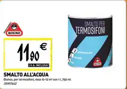 Tecnomat Boero smalto all'acqua offerta