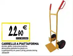 Tecnomat Carrello a piattaforma offerta