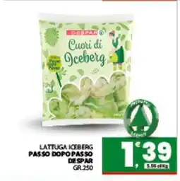 Eurospar Lattuga Iceberg offerta
