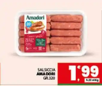 Eurospar SALSICCIA AMADORI offerta