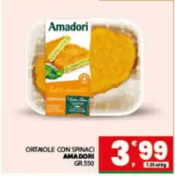 Eurospar ORTOLOLE CON SPINACI offerta