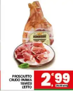 Eurospar PROSCIUTTO CRUDO PARMA offerta