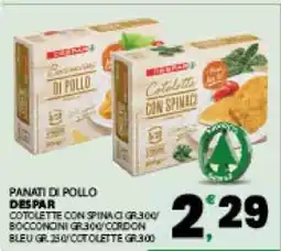 Eurospar PANATI DI POLLO DESPAR offerta