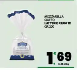 Eurospar MOZZARELLA CIUFFO offerta