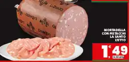 Eurospar MORTADELLA CON PISTACCHI LA SANTO LETTO offerta