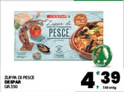 Eurospar ZUPPA DI PESCE offerta