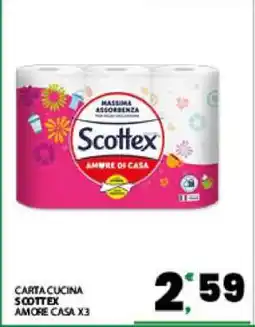 Eurospar CARTA CUCINA SCOTTEX offerta