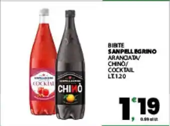 Eurospar BIBITE SANPELLEGRINO offerta