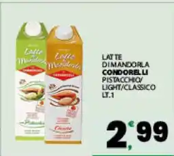 Eurospar LATTE DI MANDORLA CONDORELLI offerta