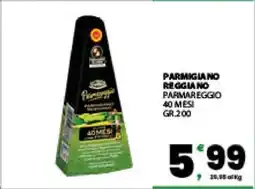 Eurospar Parmigiano Reggiano offerta