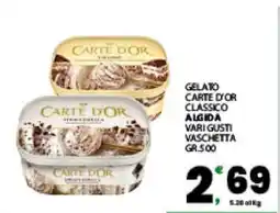 Eurospar Gelato Carte d’Or Classico Algida offerta