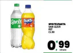 Eurospar SPRITE/FANTA offerta