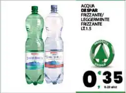 Eurospar ACQUA DESPAR FRIZZANTE/LEGGERMENTE FRIZZANTE offerta