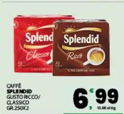 Eurospar CAFFÈ SPLENDID offerta
