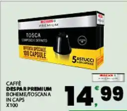 Eurospar CAFFÈ DESPAR PREMIUM offerta