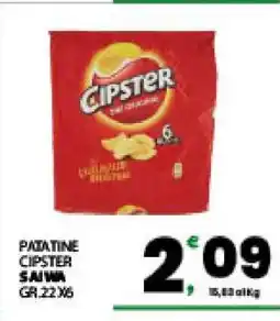 Eurospar PATATINE CIPSTER offerta