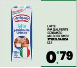 Eurospar LATTE PARZIALMENTE SCREMATO MICROFILTRATO STERILGARDA LT.1 offerta