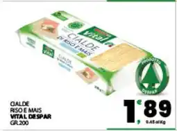 Eurospar CIALDE RISO E MAIS offerta