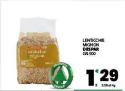 Eurospar Lenticchie mignon offerta