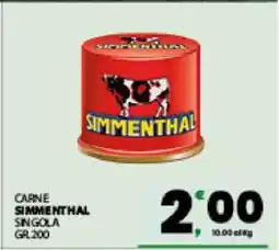 Eurospar SIMMENTHAL offerta