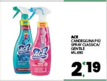 Eurospar ACE offerta