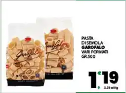 Eurospar Pasta di Semola Garofalo offerta