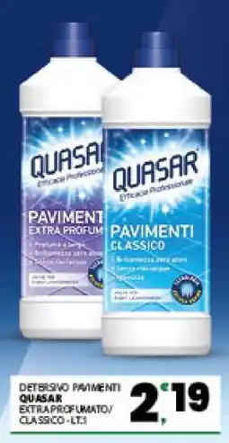 Eurospar DETERSIVO PAVIMENTI QUASAR offerta