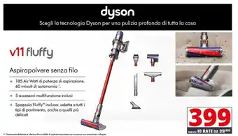 Dyson v11 fluffy