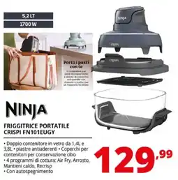 Comet NINJA FRIGGITRICE PORTATILE CRISPI FN101EUGY offerta