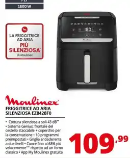 Comet Friggitrice ad aria silenziosa Moulinex offerta