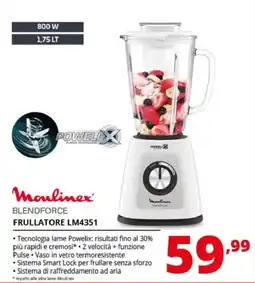 Comet Moulinex BLINDFORCE FRULLATORE LM4351 offerta