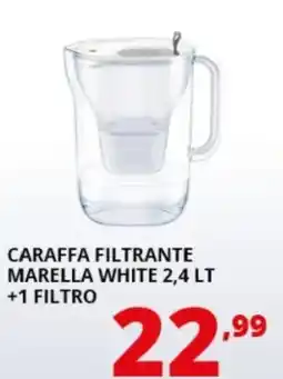 Comet CARAFFA FILTRANTE MARELLA WHITE offerta