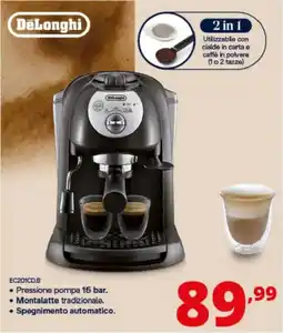 Comet DeLonghi EC201CD.B offerta