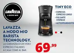 Comet Lavazza a modo mio barista technology offerta