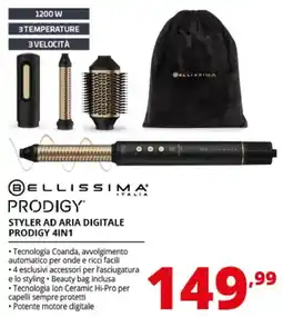 Comet Bellissima Prodigy Styler ad Aria Digitale Prodigy 4in1 offerta