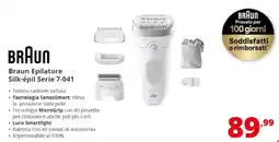 Comet BRAUN Epilatore Silk-épil Serie 7-041 offerta