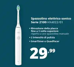 Comet Spazzolino elettrico sonico Serie 2100 HX4022/01 offerta