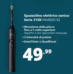 Comet Spazzolino elettrico sonico Serie 3100 offerta