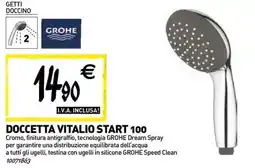 Tecnomat Doccetta vitalio start 100 offerta