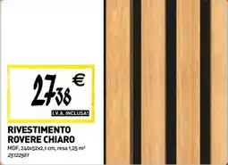 Tecnomat Rivestimento rovere chiaro offerta