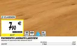 Tecnomat Classen pavimento laminato lakeview offerta