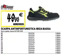 Tecnomat Scarpa antinfortunistica ibiza bassa offerta