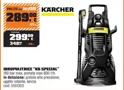 OBI Karcher idropulitrice "KG special" offerta